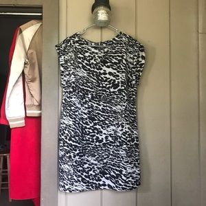 Apt. 9 Leopard Print Shirt Dress w/ Zipper
